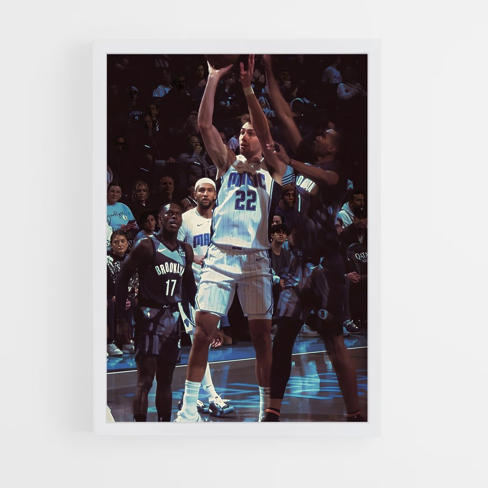 Poster Franz wagner intensité – affiche Basketball (vue 3)